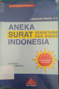 Aneka Surat Sekretaris dan Bisnis Indonesia