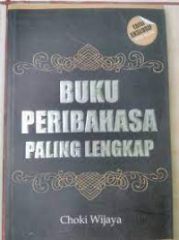 Buku Peribahasa Paling Lengkap