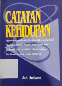 Catatan Kehidupan