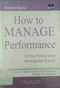 How to Manage Performance