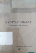 Kaifiat Shalat Rasulullah SAW