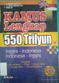 Kamus Lengkap 550 Triliyun