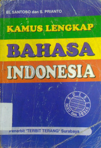 Kamus Lengkap Bahasa Indonesia Edisi Baru dan Besar