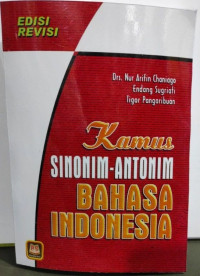 Kamus Sinonim-Antonim Bahasa Indonesia