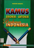 Kamus Sinonim-Antonim Bahasa Indonesia