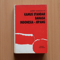 Kamus Standar Bahasa Indonesia-Jepang