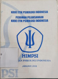Kode Etik Psikologi Indonesia