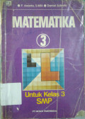 Matematika 3 Untuk Kelas 3 SMP