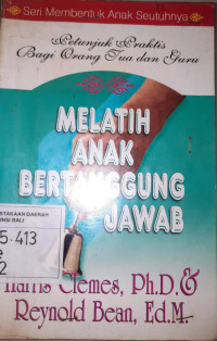 Melatih Anak Bertanggung jawab