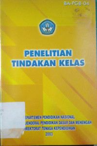 Penelitian Tindakan Kelas