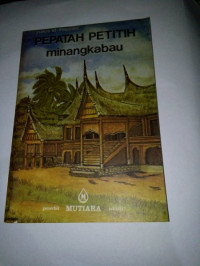 Pepatah Petitih Minangkabau