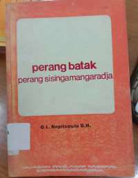 Perang Batak Perang Sisingamangaradja