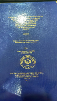 Pengaruh Penerapan Model Contextual Teaching And Learning Terhadap Kemampuan Memahami Teks Laporan Hasil Obervasi oleh Siswa Kelas VII SMP Shafiyyatul Amaliyyah Tahun Pembelajaran2013/2014