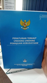 Peraturan Undang-Undang Pemajuan Kebudayaan