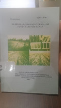 Beberapa Komponen Teknologi Usaha Tani Padi-Sawah