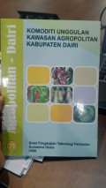 Komoditas Unggulan Kawasan Agropolitan Kabupaten Dairi