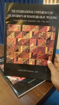 The International Conference On The Diversity Of Nusantara Ikat Weaving