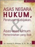 Asas Negara Hukum