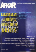 Kekenyalan Agribisnis Menghadapi Krisis
