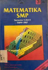 Matematika SMP Semester 3 dan 4 GBPP 1987