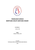 Buku Panduan: Kursus Bantuan Hidup Jantung Dasar Edisi 2015
