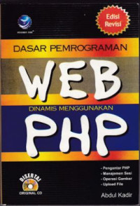 Image of Dasar Pemrograman Web Dinamis Menggunakan PHP